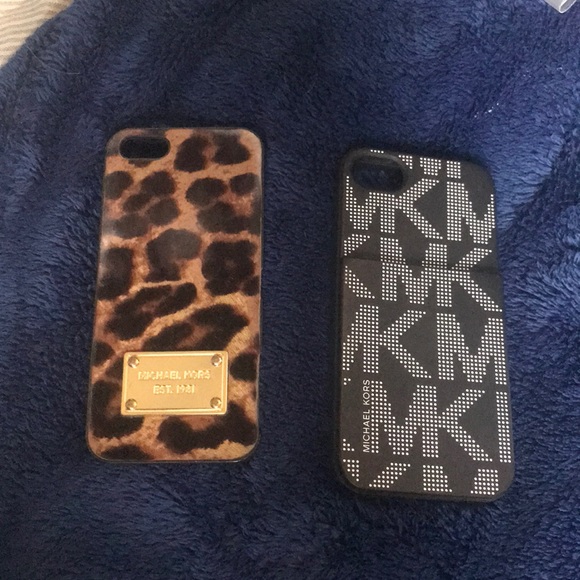 Michael Kors Accessories - 2 Michael Kors iPhone 5 Cases